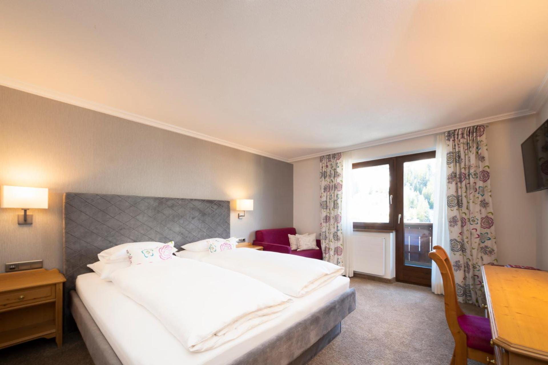 לך אם ארלברג Hotel Garni Edelweiss חדר תמונה